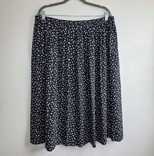 Vintage Y2K Alfred Dunner Floral Midi Skirt